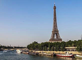 The Eiffel Tower River Seine