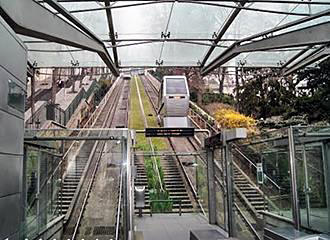 Montmartre Funicular lower station