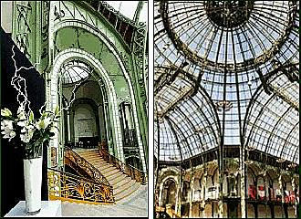 Inside the Grand Palais