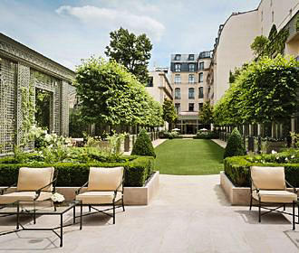 The Ritz Paris Hotel Courtyard