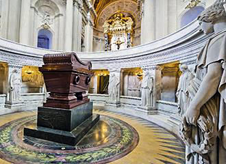 Tomb of Napoleon Bonaparte I floor
