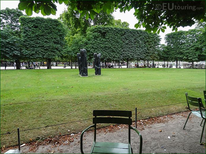Grande Verte Nord-Ouest bosquet, Jardin des Tuileries looking SW