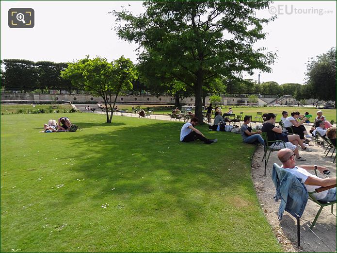 Grand Reserve Sud, Jardin des Tuileries looking SW