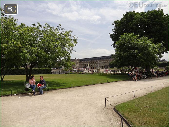 Grand Reserve Nord, Jardin des Tuileries looking SE