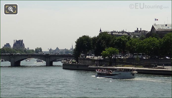 Vedettes de Paris boat on the River Seine