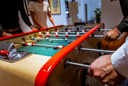 9Hotel Bastille-Lyon table football