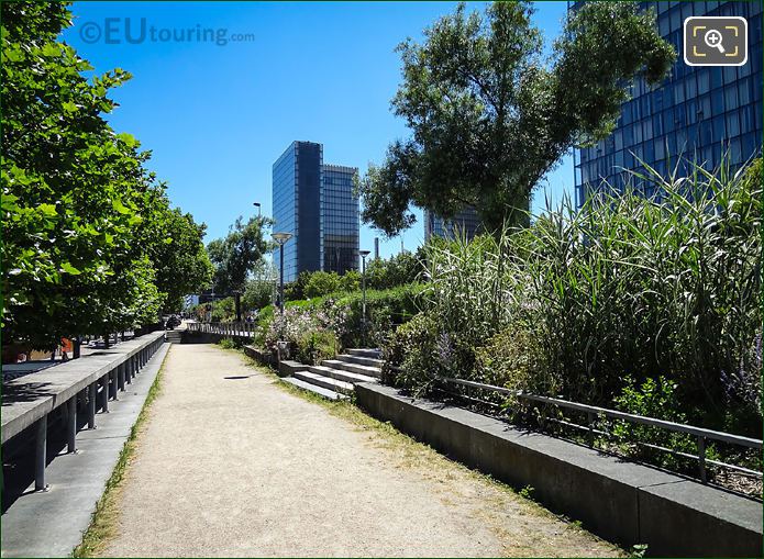 Allee Arthur Rimbaud and the BNF