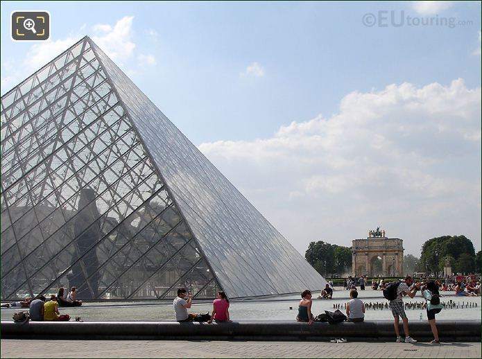 Arc de Triomphe du Carrousel and I M Pei Pyramid