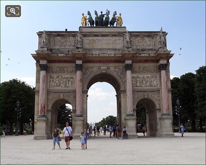 The Arc de Triomphe du Carrousel