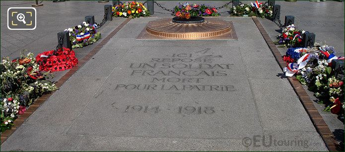 Arc de Triomphe Eternal Flame