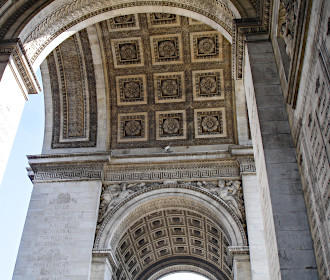 Arc de Triomphe internal arches