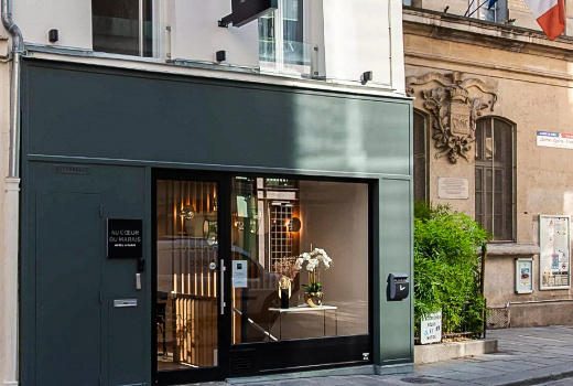 Au Coeur du Marais Hotel Paris facade