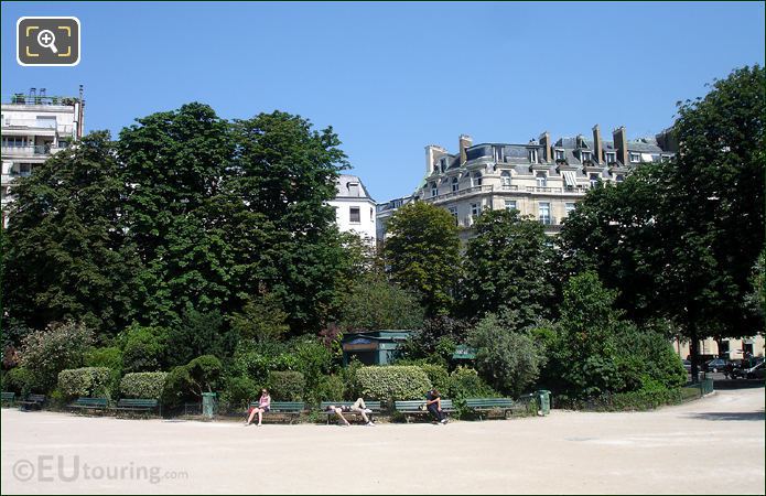 Champs Elysees Gardens on Avenue des Champs Elysees