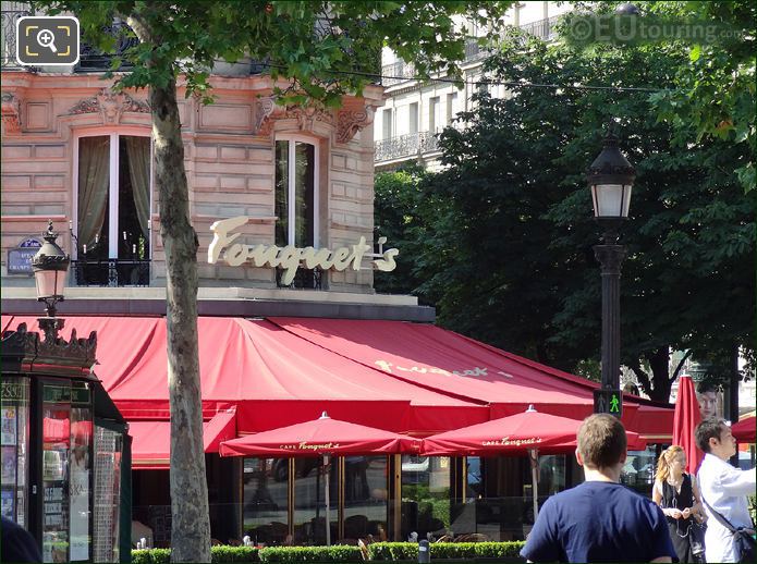 Fouquet's, Avenue des Champs Elysees, Paris