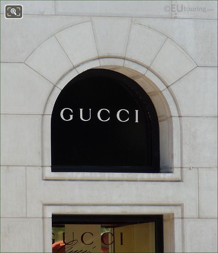 Gucci, Avenue des Champs Elysees, Paris