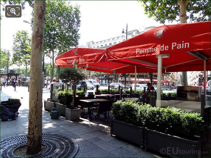 Pomme de Pain, Avenue des Champs Elysees, Paris