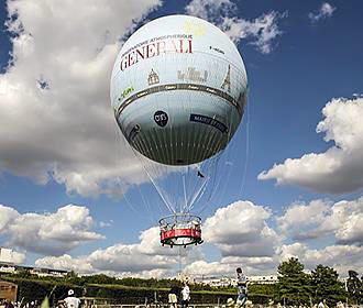 Hot air balloon rides Paris