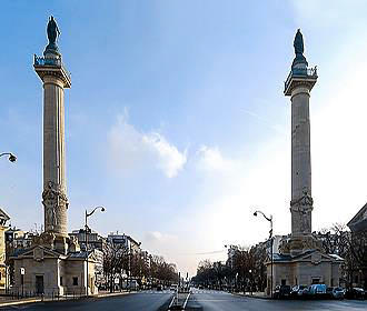 Barriere du Trone and the Colonnes du Trone