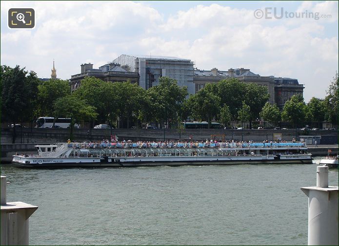 Bateaux Mouches pleasure cruise boat