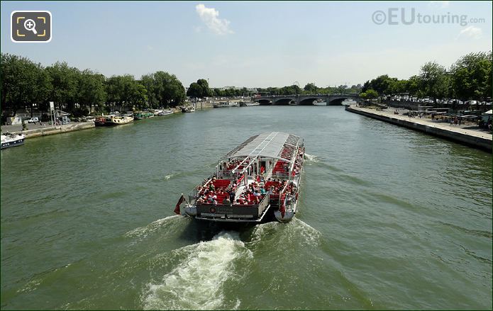 Bateaux Parisiens boat Jeanne Moreau