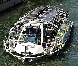 Batobus water bus boat