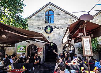 The Frog pub inside Bercy Village