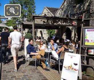 Bercy Village Espressemente Illy Italian coffee bar