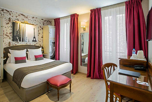 Best Western Au Trocadero hotel double room