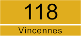 Paris bus 118 Vincennes