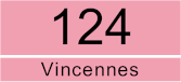 Paris bus 124 Vincennes