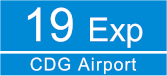 Paris bus express 19 CDG Airport