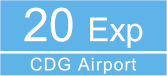 Paris bus express 20 CDG Airport