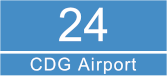 Paris bus 24 CDG Airport