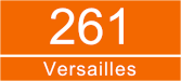 Paris bus 261 Versailles