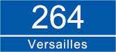 Paris bus 264 Versailles