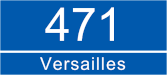 Paris bus 471 Versailles