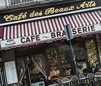 Cafe des Beaux Arts facade