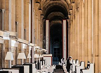Cafe Marly Louvre Museum