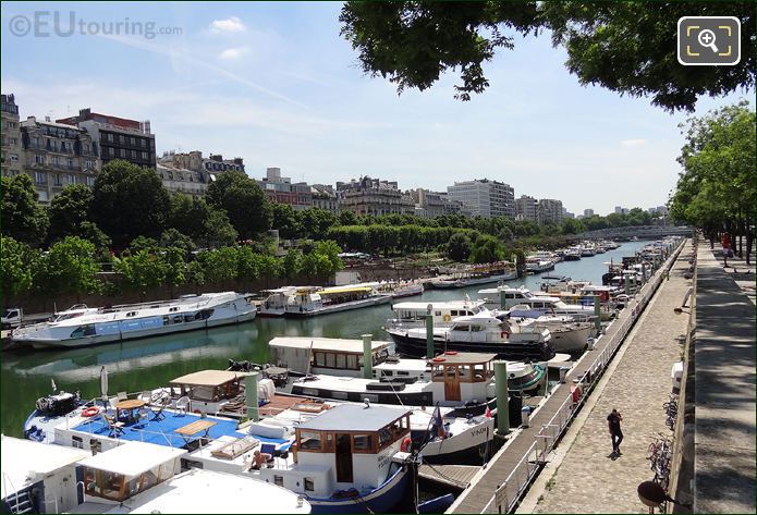 Port de l'Arsenal on Canal Saint-Martin