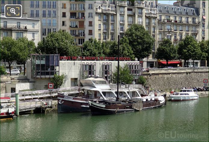 Port de l'Arsenal offices at Canal Saint-Martin