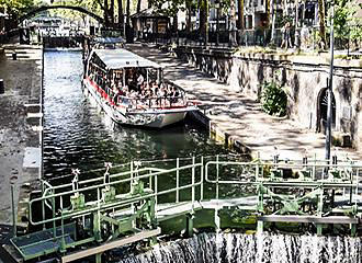 Canauxrama Canal Saint-Martin cruise