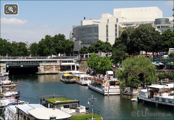 Canauxrama boat Canal Saint-Martin