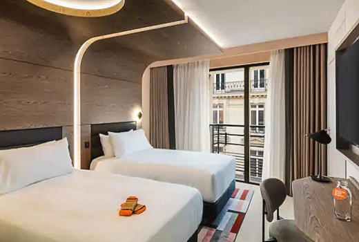 Canopy by Hilton Paris Trocadero twin room