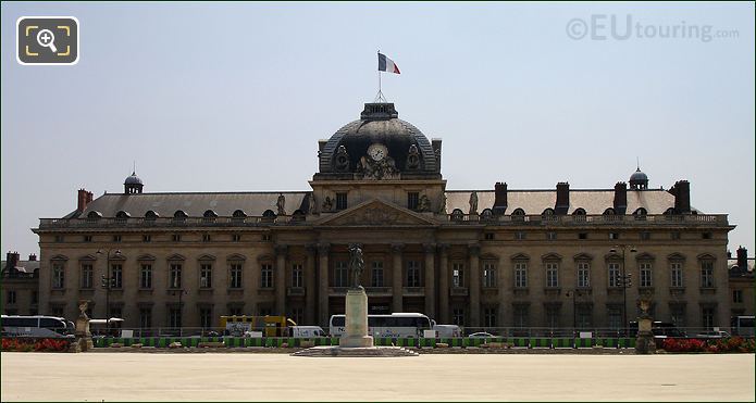 Ecole Militaire at end of Champ de Mars