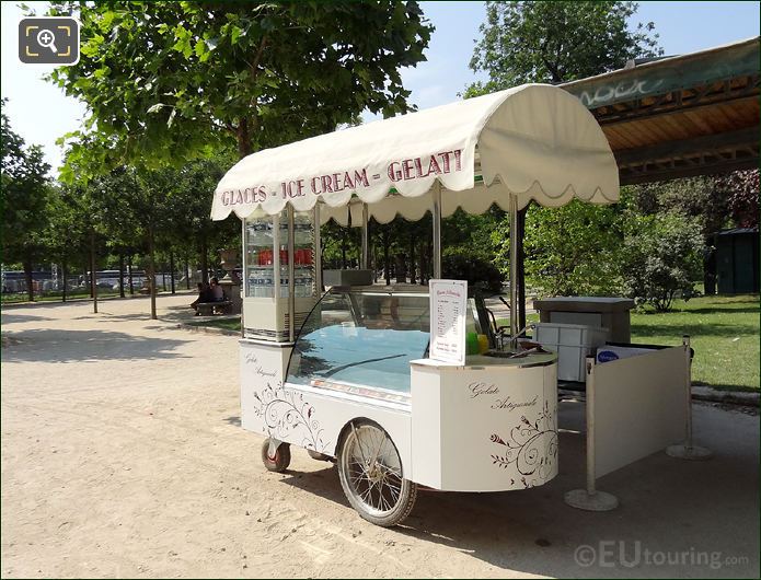 Champ de Mars kiosk Paris