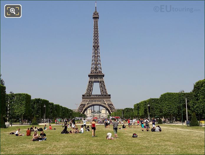 Champ de Mars Paris public park