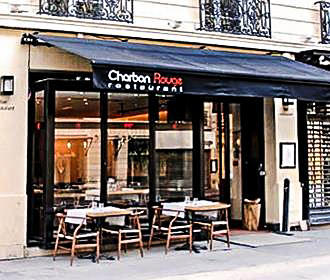 Charbon Rouge Paris facade