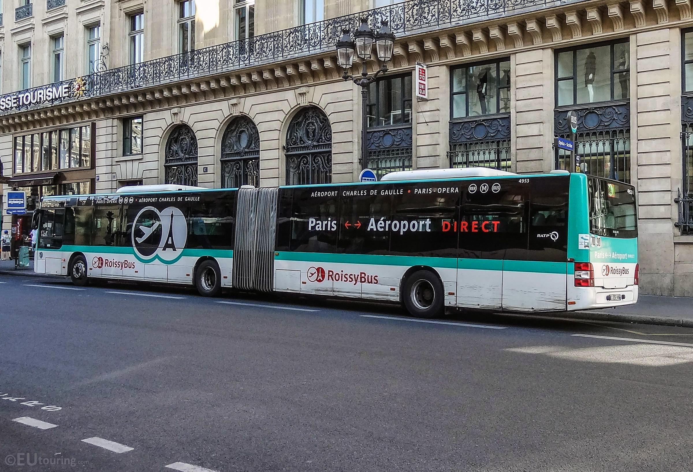 bus tours aeroport charles de gaulle