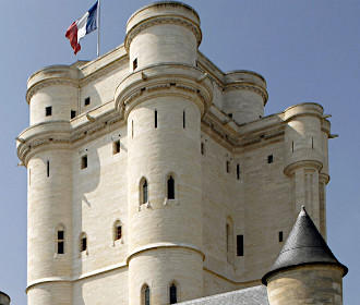 Chateau de Vincennes tower with bedchamber