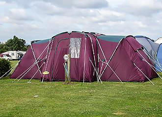 Family camping tent